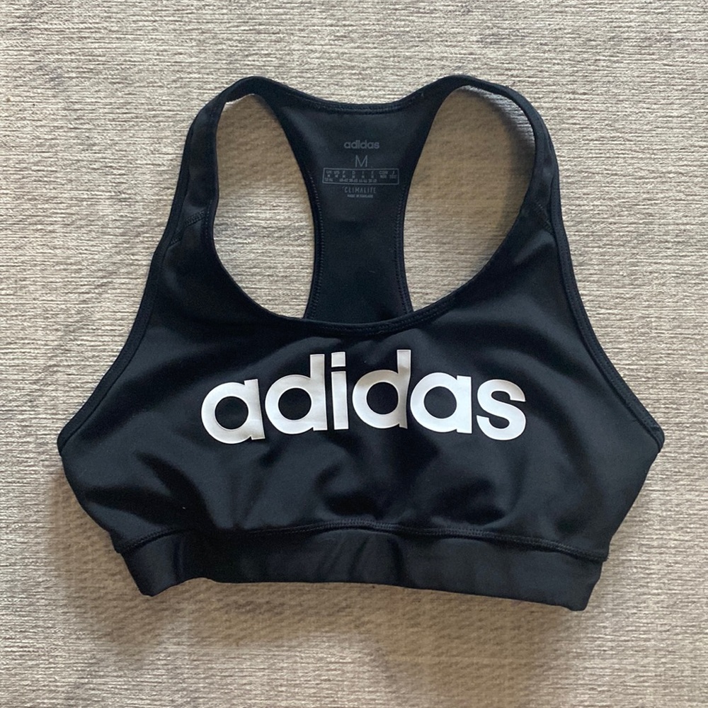 Black Adidas Sports Bra